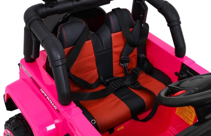 Auto Terenowe Full Time 4WD dla dzieci Różowy + Napęd 4x4 + Pilot + Audio LED + Schowek-11 7159 