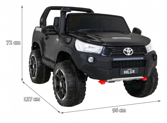 Pojazd Pickup Toyota Hilux Czarna-2 7165 