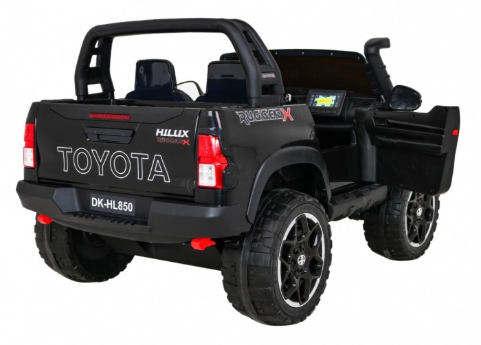 Pojazd Pickup Toyota Hilux Czarna-10 7165 