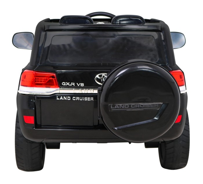 Toyota Land Cruiser, SUV na akumulator Czarny + Pilot + Schowek-7 7167 