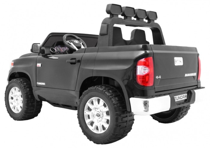 Toyota Tundra XXL dla dzieci Czarny + Pilot + Bagażnik + LED + Audio + EVA + Wolny Start-5 7170 