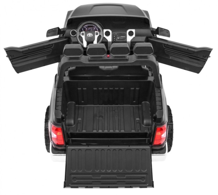Toyota Tundra XXL dla dzieci Czarny + Pilot + Bagażnik + LED + Audio + EVA + Wolny Start-7 7170 