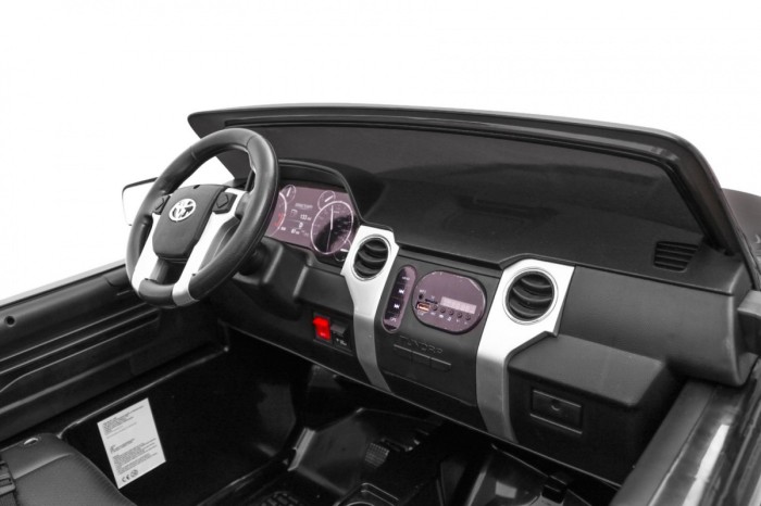 Toyota Tundra XXL dla dzieci Czarny + Pilot + Bagażnik + LED + Audio + EVA + Wolny Start-14 7170 
