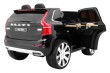 Volvo XC90 - SUV na akumulator dla dzieci Czarny + Pilot + Bagażnik + EVA-11 7177 