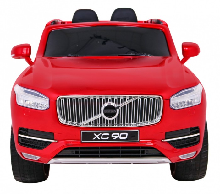 Volvo XC90 - SUV na akumulator dla dzieci Lakier Czerwony + Pilot + Bagażnik-3 7180 