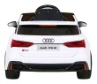 Audi RS 6 Elektryczny Samochodzik dla dzieci Biały + Pilot + Koła EVA + Wolny Start + Audio LED-7 7182 