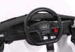 Audi RS 6 Elektryczny Samochodzik dla dzieci Biały + Pilot + Koła EVA + Wolny Start + Audio LED-9 7182 