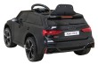 Audi RS 6 Elektryczny Samochodzik dla dzieci Czarny + Pilot + Koła EVA + Wolny Start + Audio LED-5 7183 