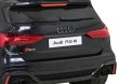 Audi RS 6 Elektryczny Samochodzik dla dzieci Czarny + Pilot + Koła EVA + Wolny Start + Audio LED-6 7183 