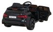 Audi RS 6 Elektryczny Samochodzik dla dzieci Czarny + Pilot + Koła EVA + Wolny Start + Audio LED-10 7183 