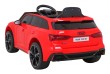 Audi RS 6 Elektryczny Samochodzik dla dzieci Czerwony + Pilot + Koła EVA + Wolny Start + Audio LED-5 7184 