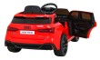 Audi RS 6 Elektryczny Samochodzik dla dzieci Czerwony + Pilot + Koła EVA + Wolny Start + Audio LED-10 7184 