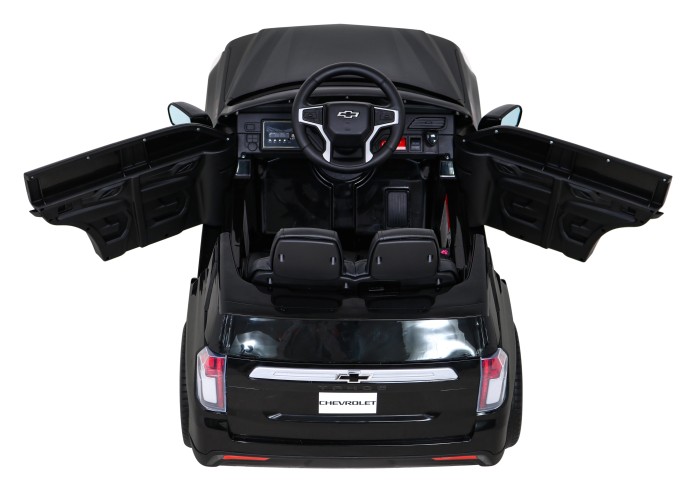 Chevrolet Tahoe Elektryczne Autko dla dzieci Czarny  + Pilot + EVA + Radio MP3 + LED-8 7186 