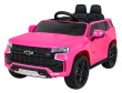 Chevrolet Tahoe Elektryczne Autko dla dzieci Różowy + Pilot + EVA + Radio MP3 + LED-2 7188 