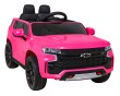Chevrolet Tahoe Elektryczne Autko dla dzieci Różowy + Pilot + EVA + Radio MP3 + LED-11 7188 
