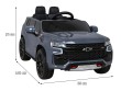 Chevrolet Tahoe Elektryczne Autko dla dzieci Szary + Pilot + EVA + Radio MP3 + LED-13 7189 