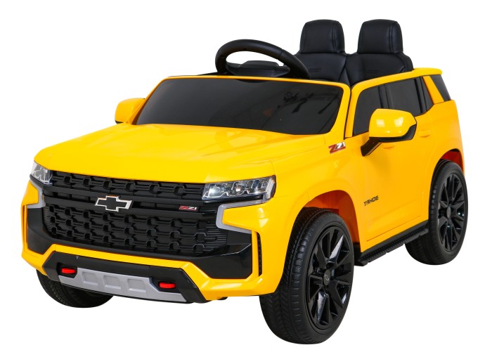 Chevrolet Tahoe - SUV -  Elektryczne Autko dla dzieci Żółte + Pilot-2 7190 