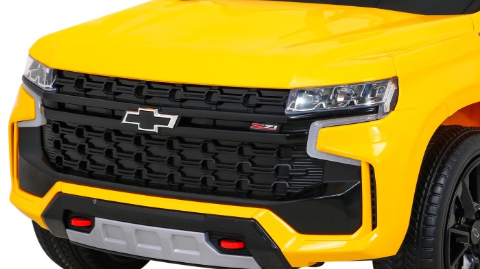 Chevrolet Tahoe - SUV -  Elektryczne Autko dla dzieci Żółte + Pilot-3 7190 