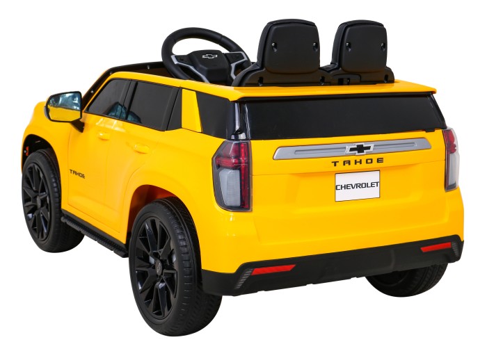 Chevrolet Tahoe - SUV -  Elektryczne Autko dla dzieci Żółte + Pilot-5 7190 