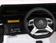 Mercedes G63 AMG Autko na akumulator Biały + Pilot + 6 kół EVA + Wolny Start + MP3 LED-10 7193 