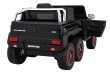 Mercedes G63 AMG Autko na akumulator Czarny + Pilot + 6 kół EVA + Wolny Start + MP3 LED-9 7194 