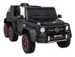 Mercedes G63 AMG Autko na akumulator Czarny + Pilot + 6 kół EVA + Wolny Start + MP3 LED-10 7194 