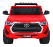 Toyota Hilux na akumulator dla dzieci Czerwony Pickup + Napęd 4x4 + Pilot-1 7197 