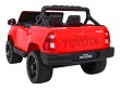 Toyota Hilux na akumulator dla dzieci Czerwony Pickup + Napęd 4x4 + Pilot-5 7197 