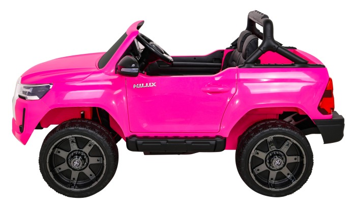 Toyota Hilux na akumulator dla dzieci, Różowy Pickup + Napęd 4x4 + Pilot-4 7198 