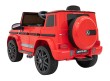 Mercedes AMG G63 dla dzieci Czerwony + Pilot-8 7200 