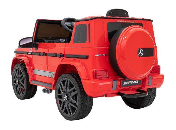 Mercedes AMG G63 dla dzieci Czerwony + Pilot-8 7200 