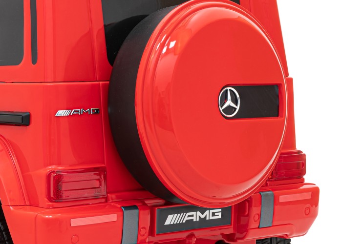 Mercedes AMG G63 dla dzieci Czerwony + Pilot-9 7200 