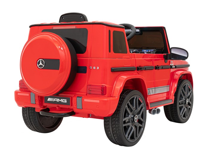 Mercedes AMG G63 dla dzieci Czerwony + Pilot-11 7200 
