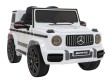 Mercedes AMG G63 dla dzieci Biały + Pilot-2 7201 