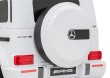 Mercedes AMG G63 dla dzieci Biały + Pilot-7 7201 