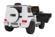 Mercedes AMG G63 dla dzieci Biały + Pilot-8 7201 
