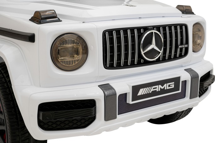Mercedes AMG G63 dla dzieci Biały + Pilot-17 7201 