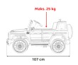 Mercedes AMG G63 dla dzieci Biały + Pilot-18 7201 