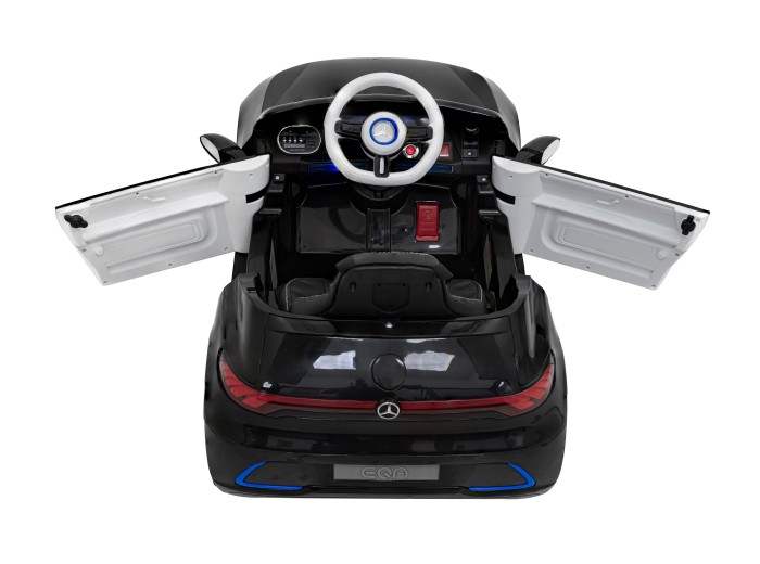 Mercedes Benz AMG EQA dla dzieci Czarny-11 7202 
