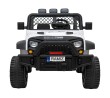 Autko terenowe Geoland Power dla 2 dzieci Biały + Pilot + Silniki 2x200W + Bagażnik + Radio MP3 + LED-1 7205 