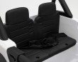 Autko terenowe Geoland Power dla 2 dzieci Biały + Pilot + Silniki 2x200W + Bagażnik + Radio MP3 + LED-15 7205 