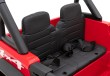 Autko terenowe Geoland Power dla 2 dzieci Czerwony + Pilot + Silniki 2x200W + Bagażnik + Radio MP3 + LED-7 7206 