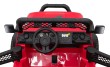 Autko terenowe Geoland Power dla 2 dzieci Czerwony + Pilot + Silniki 2x200W + Bagażnik + Radio MP3 + LED-12 7206 