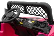 Autko terenowe Geoland Power dla 2 dzieci Różowy + Pilot + Silniki 2x200W + Bagażnik + Radio MP3 + LED-12 7208 
