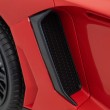 Auto Lamborghini Aventador SV na akumulator dla 2 dzieci Czerwony + Pilot 2,4 GHz + Pianka EVA + Audio LED-20 7210 