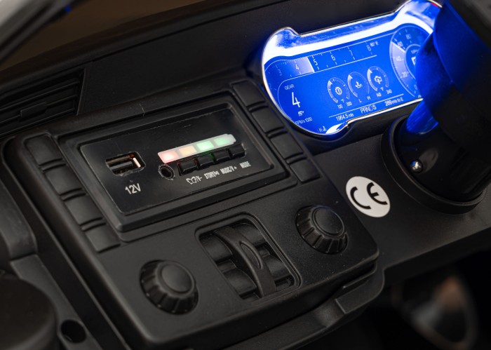 Autko Ford Mustang GT na akumulator dla dzieci Czarny + Regulacja siedzenia + Audio LED + EVA + Wolny Start-11 7212 