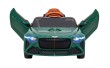 Autko Bentley Bacalar na akumulator dla dzieci Zielony + Pilot + EVA + Wolny Start + Audio LED-1 7214 