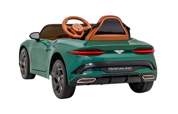 Autko Bentley Bacalar na akumulator dla dzieci Zielony + Pilot + EVA + Wolny Start + Audio LED-5 7214 