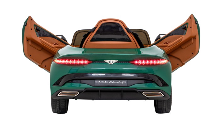 Autko Bentley Bacalar na akumulator dla dzieci Zielony + Pilot + EVA + Wolny Start + Audio LED-6 7214 
