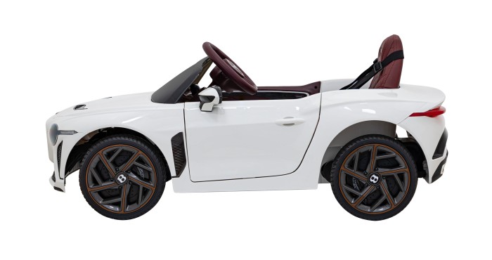 Autko Bentley Bacalar na akumulator dla dzieci Biały + Pilot + EVA + Wolny Start + Audio LED-3 7215 